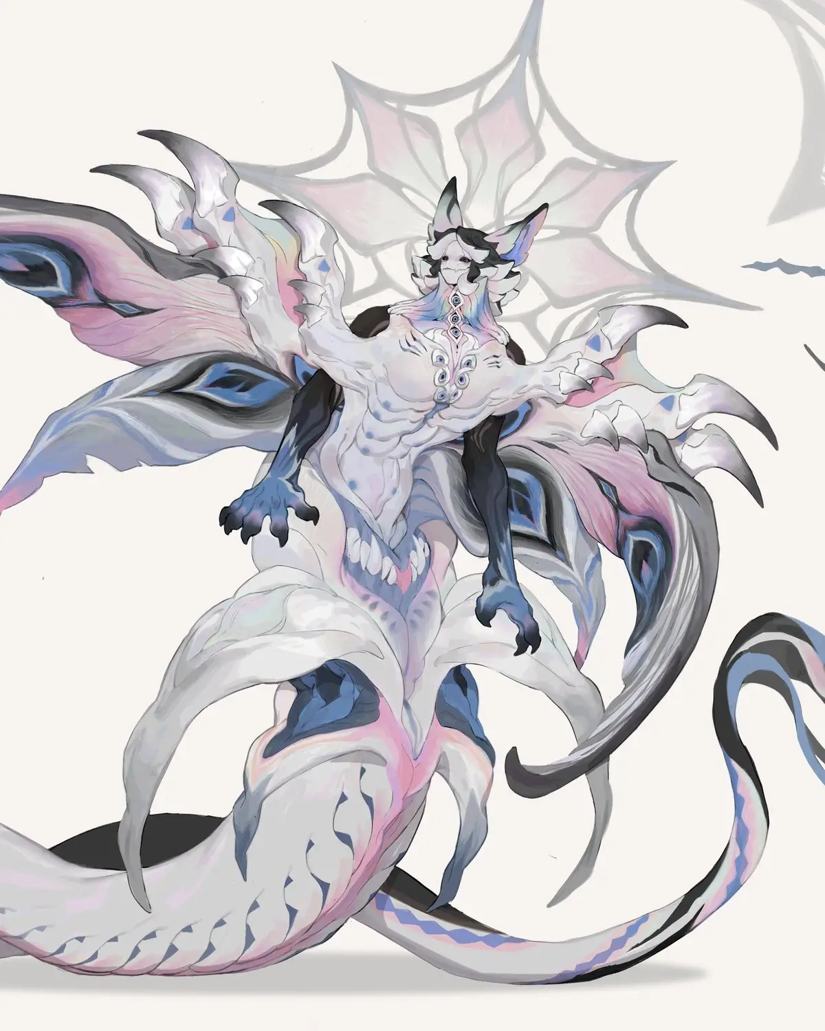 白夜枭作品 · 白幻蝶 Papilio phantasma