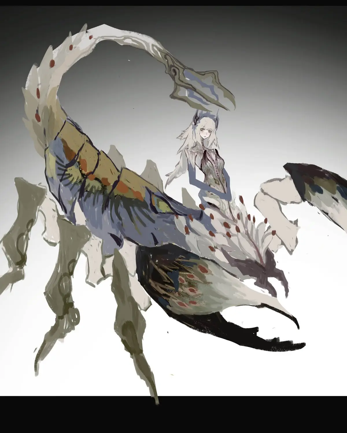 白夜枭作品 · 苔蝎 Scorpio palustris