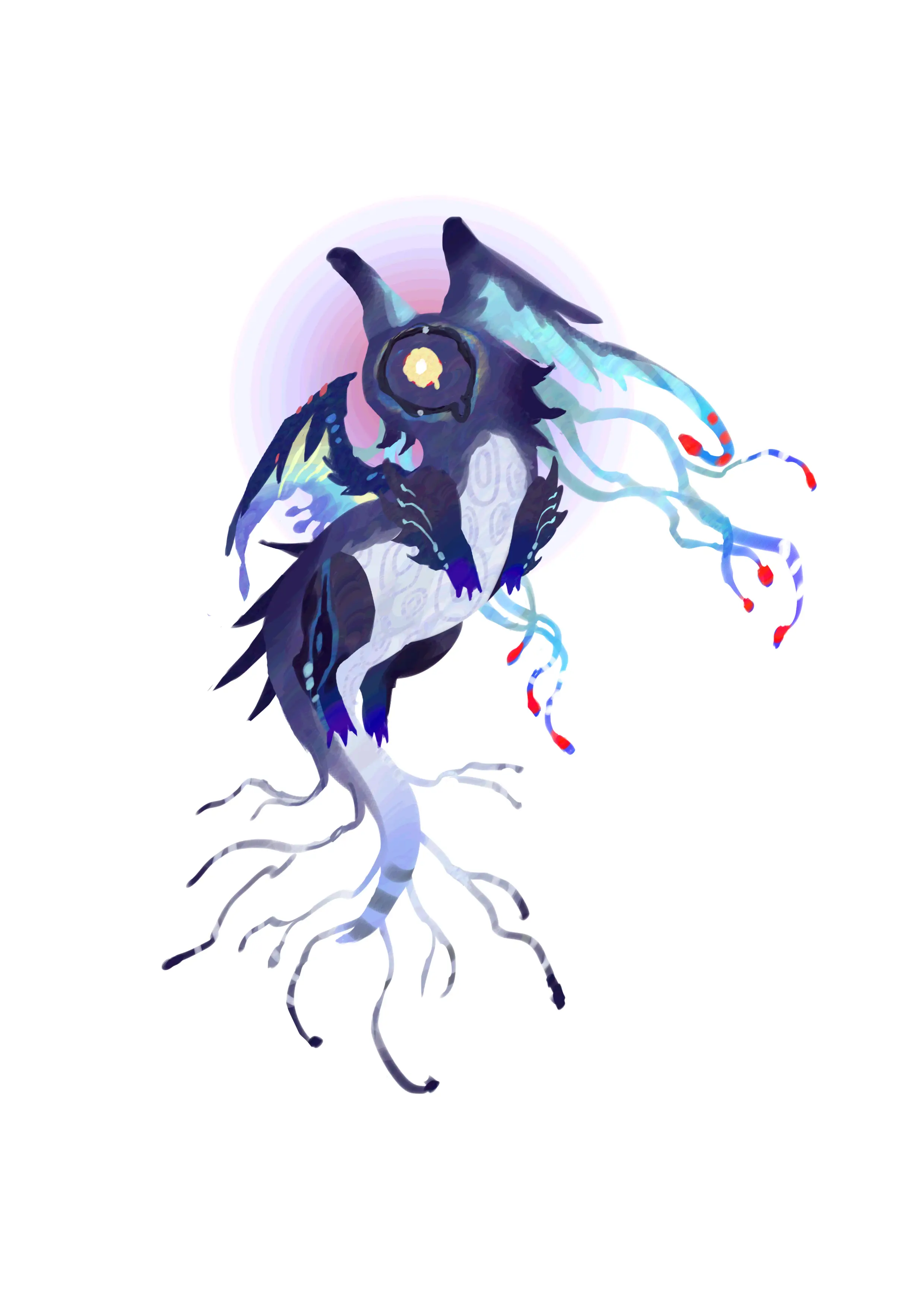 幽翅魇灵 · Larva noctiluca