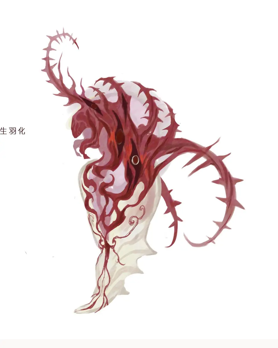 白夜枭作品 · 赤棘海骸 Spina pelagia（异骸百相）