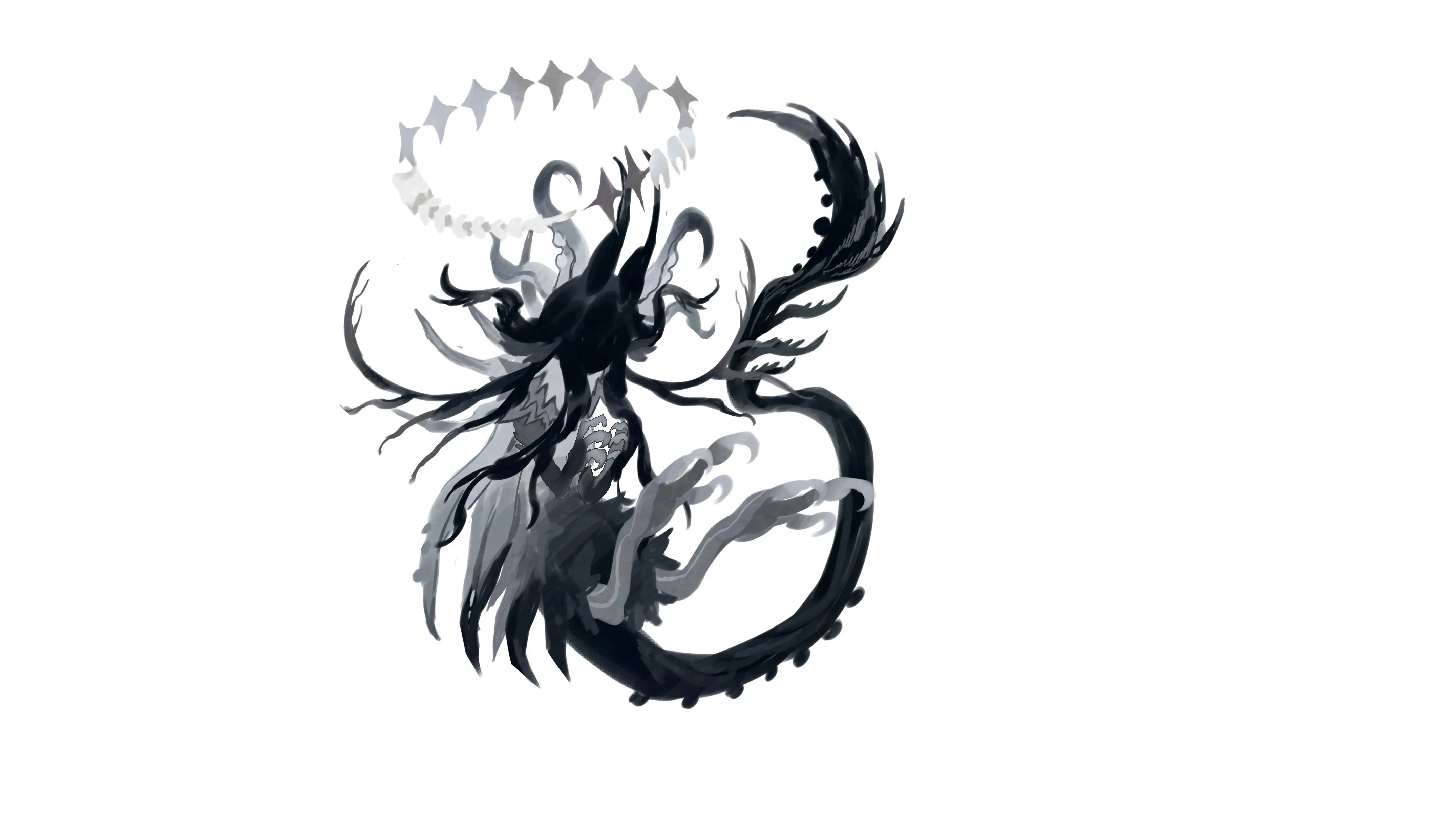 墨钩蛛魇 · Arachne uncata