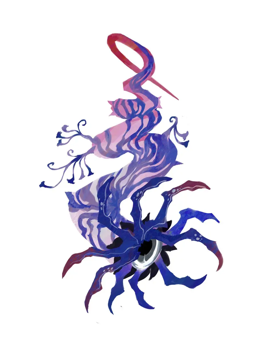白夜枭作品 · 紫焰虬影 Draco violignis（异骸百相）