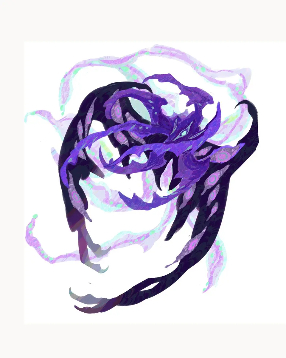 白夜枭作品 · 紫雾卷魇 Nebula voluta（异骸百相）