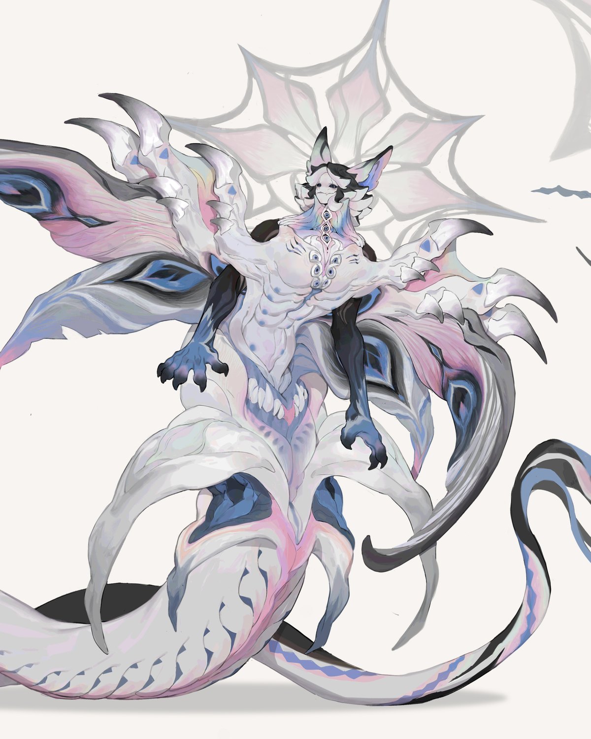 白夜枭作品 · 白幻蝶 Papilio phantasma