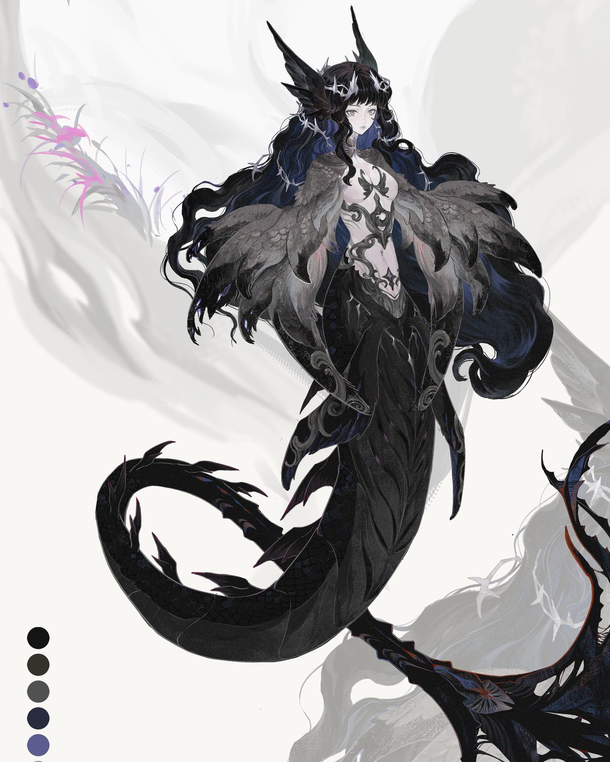 白夜枭作品 · 海妖之王 塞王 Rex sirenum