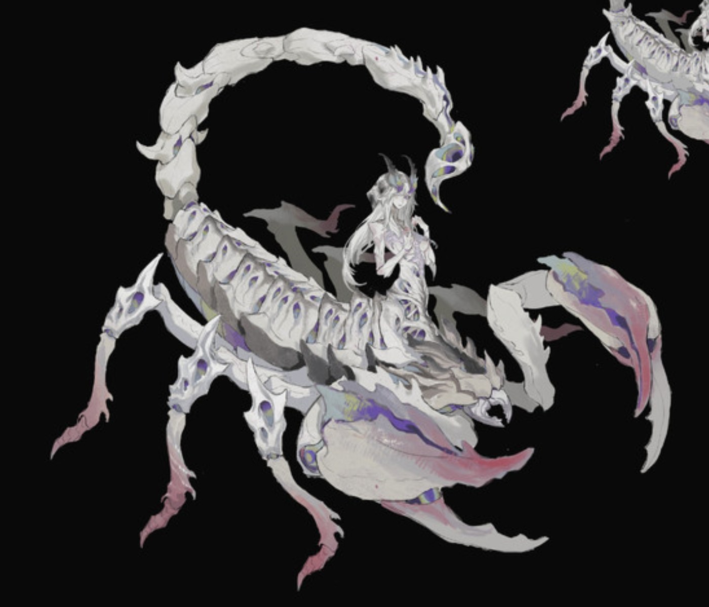 白夜枭作品 · 蝎尾造物 螫（月光态 / 腐土态）