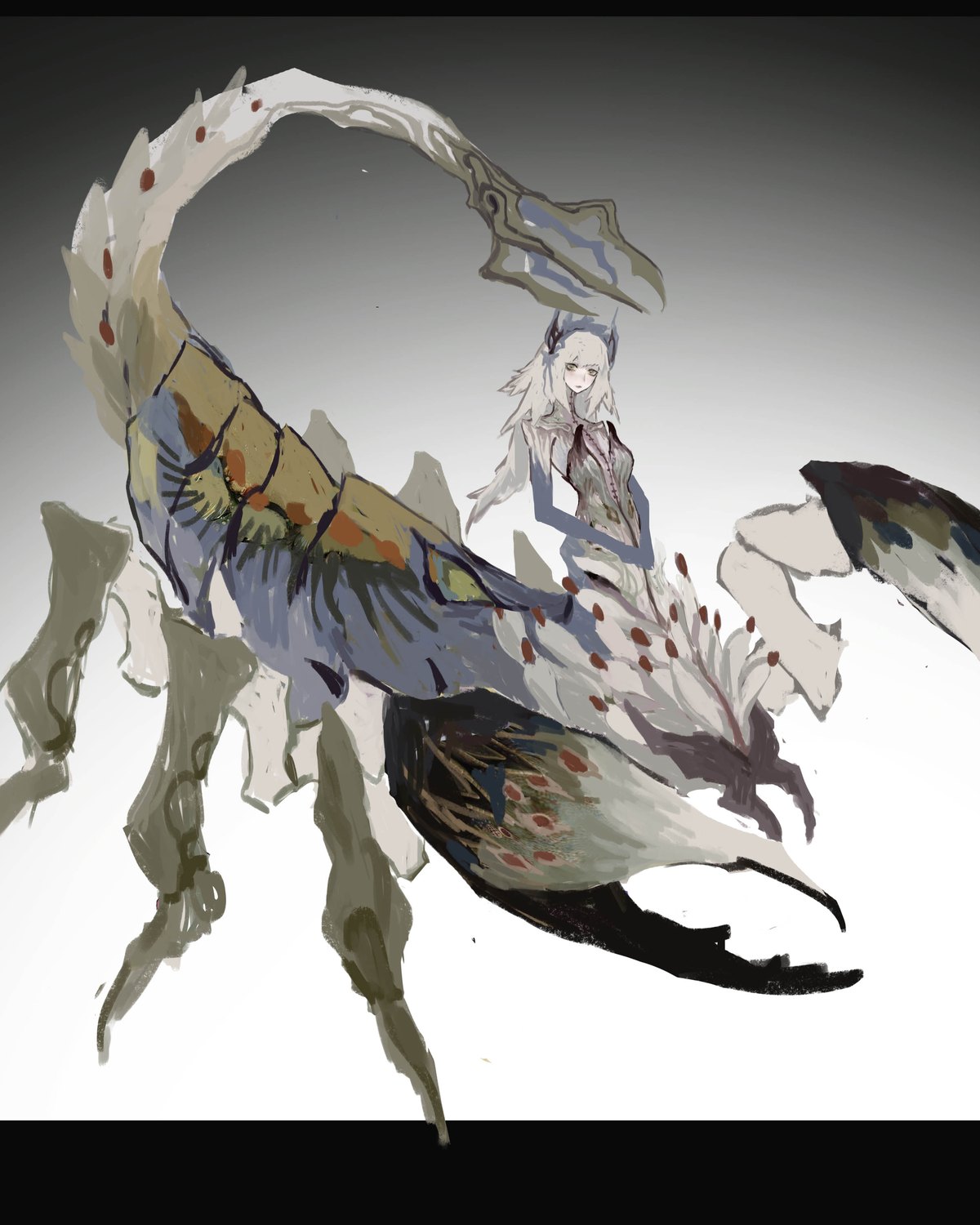 白夜枭作品 · 苔蝎 Scorpio palustris