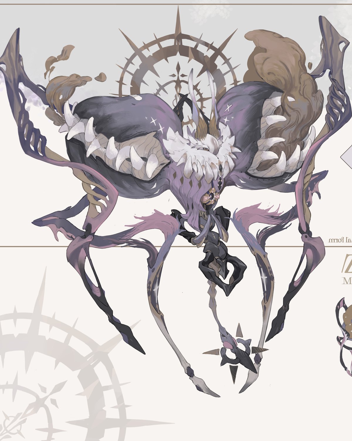 白夜枭作品 · 烛蛾 Strix phalaena（Moth Bird）